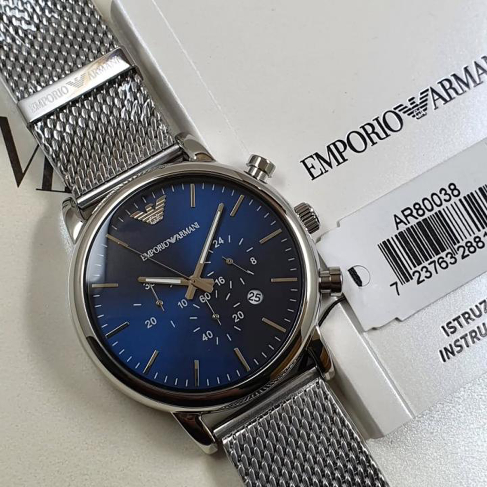 Emporio Armani Ar1968 - J836 | Elegant Men’s Stainless Steel Watch