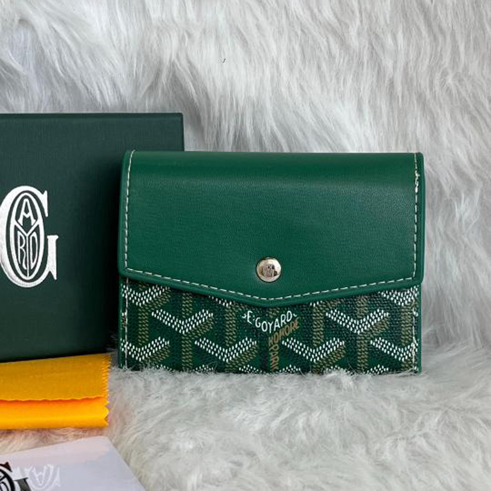 Goyard Gabriel Wallet Green