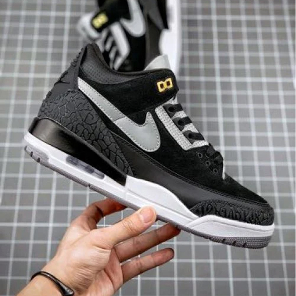 NIKE AIR JORDAN 3 TINKER BLACK CEMENT