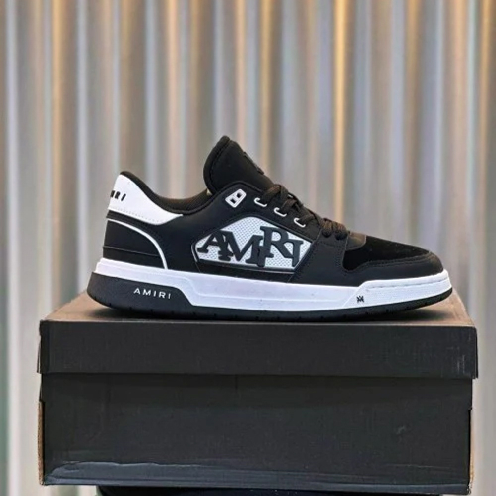 Amiri Classic Low Top Sneaker Black White