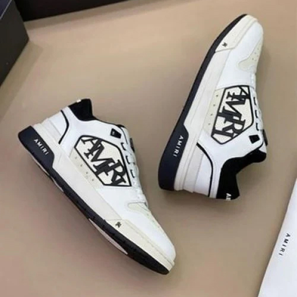 Amiri Classic Low Top Sneakers White Black