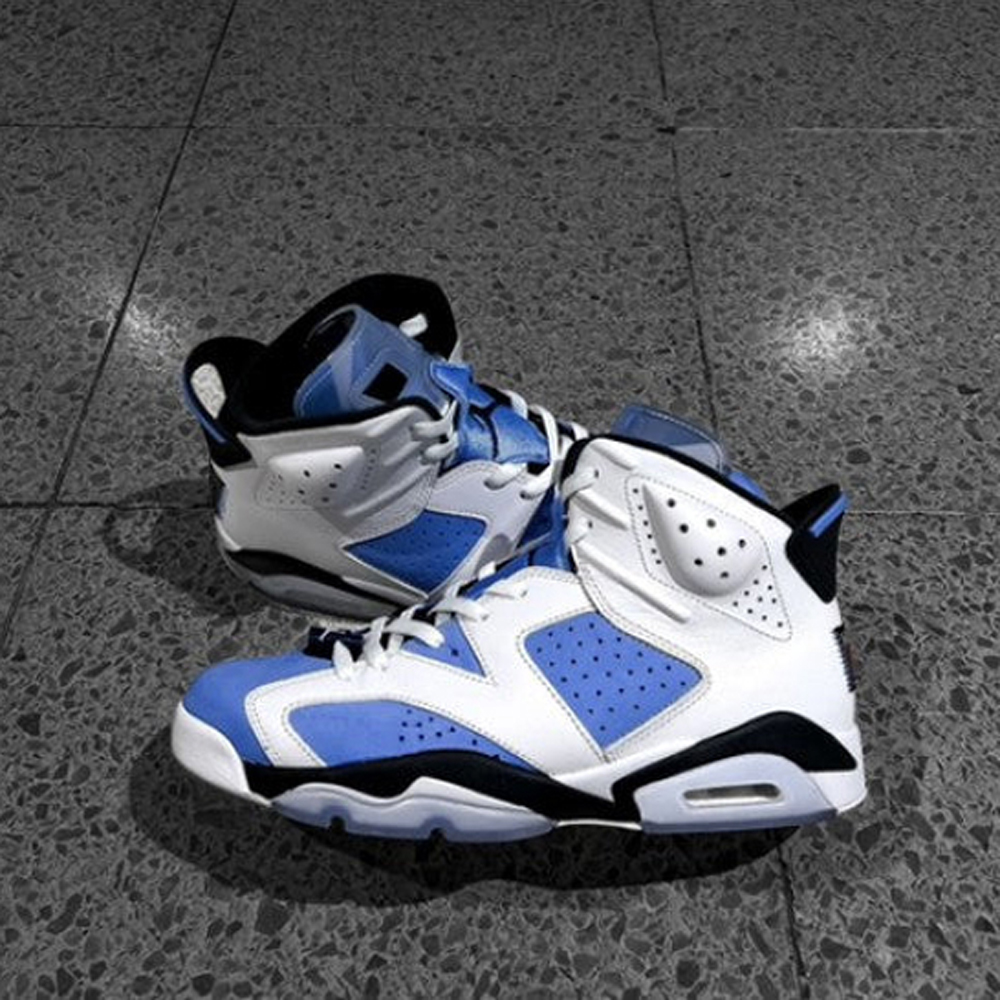 NIKE AIR JORDAN 6 UNC BLUE