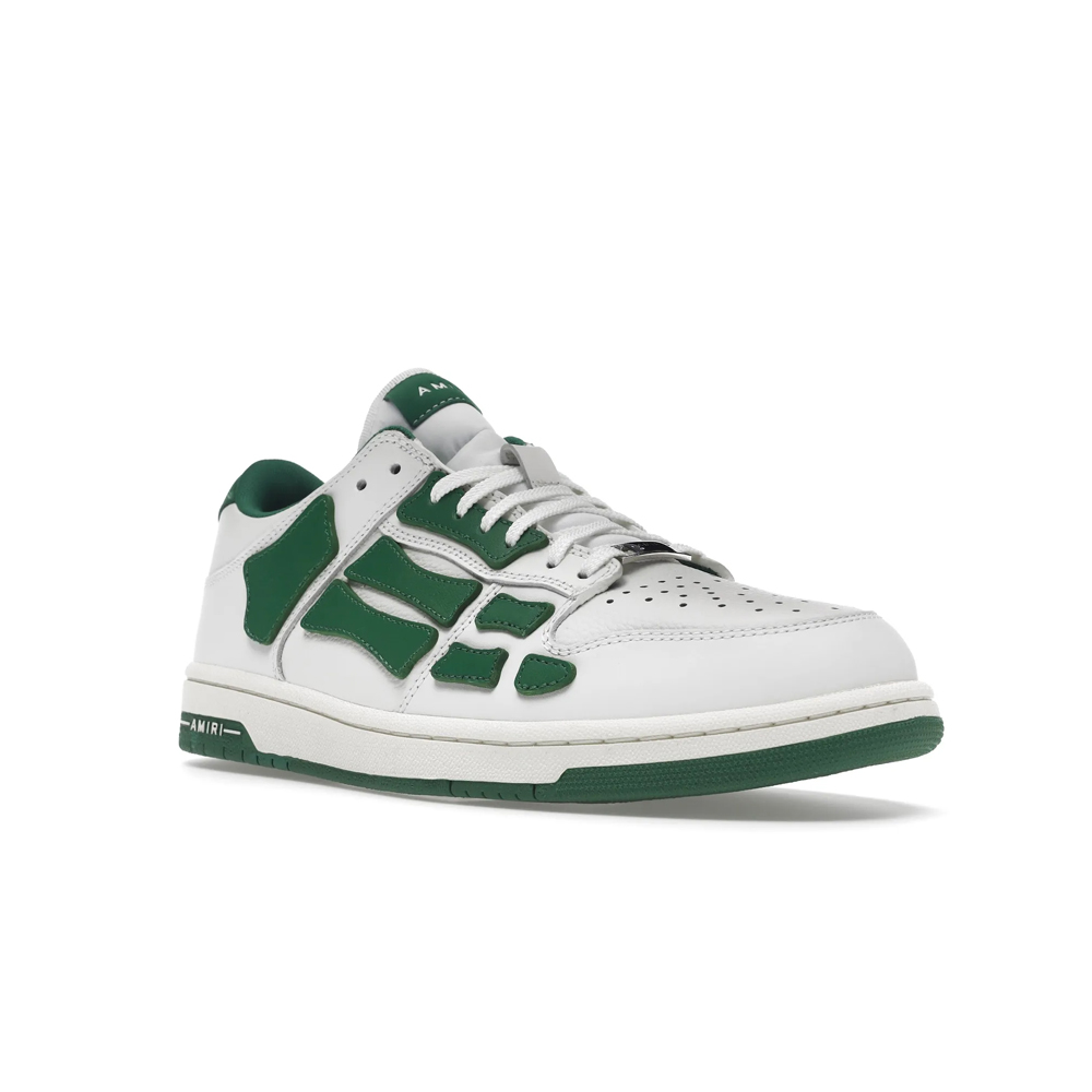 Amiri Skel Top Low White Green