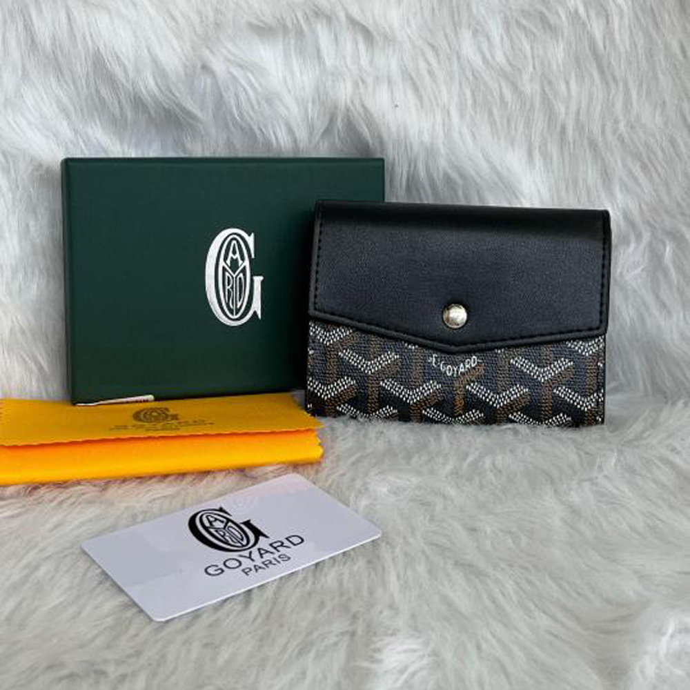 4 Goyard Gabriel Wallet With Original Box And Dustcover