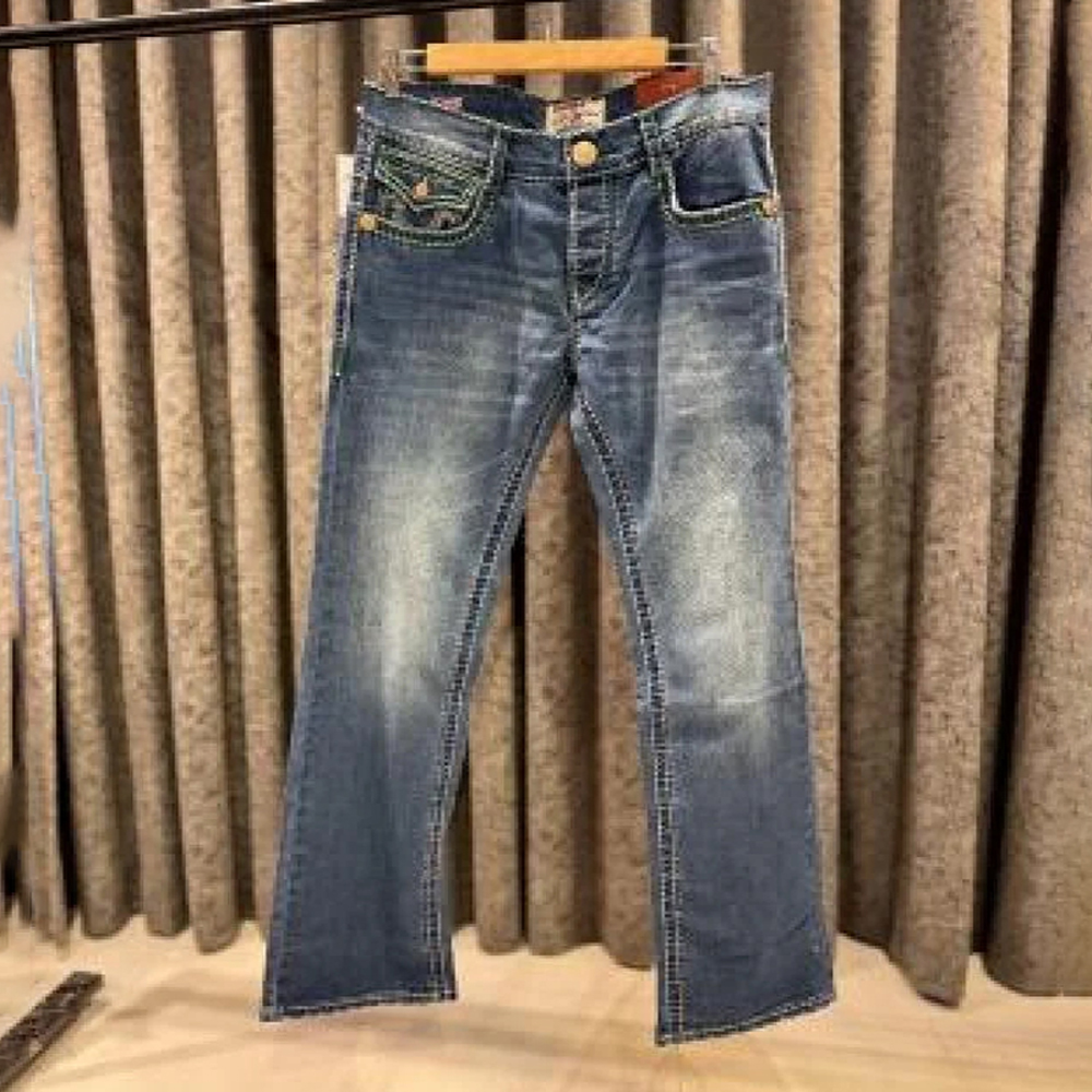 TRUE RELIGION BLUE BOOTCUT JEANS