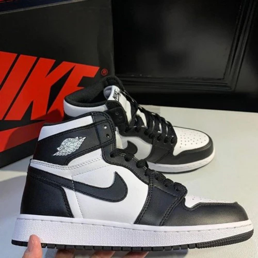 Air Jordan Retro 1 Black white UA quality