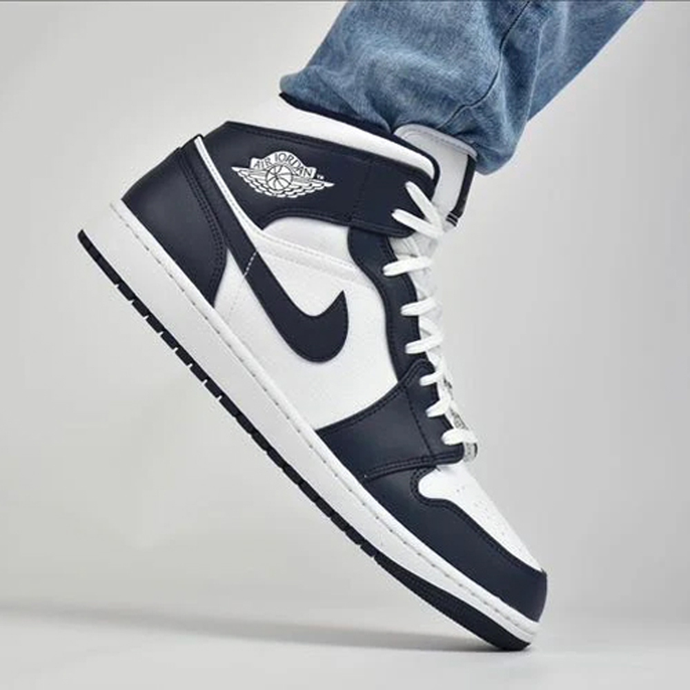 NIKE AIR JORDAN 1 MID OBSIDIAN