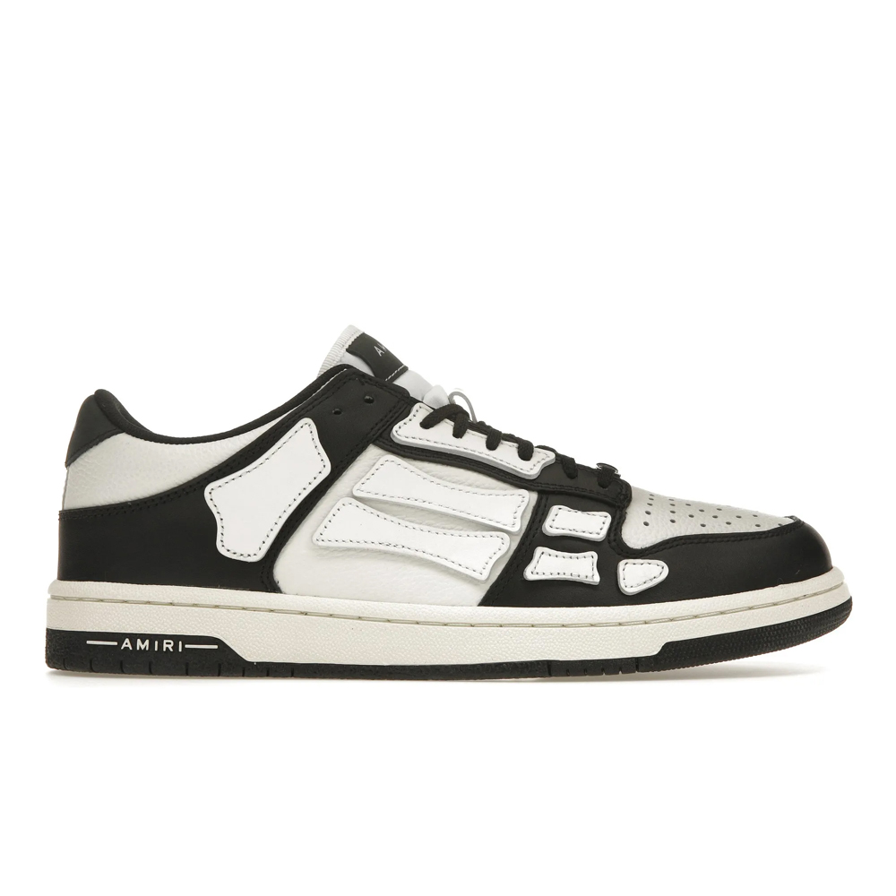 Amiri Skel Top Low Black White