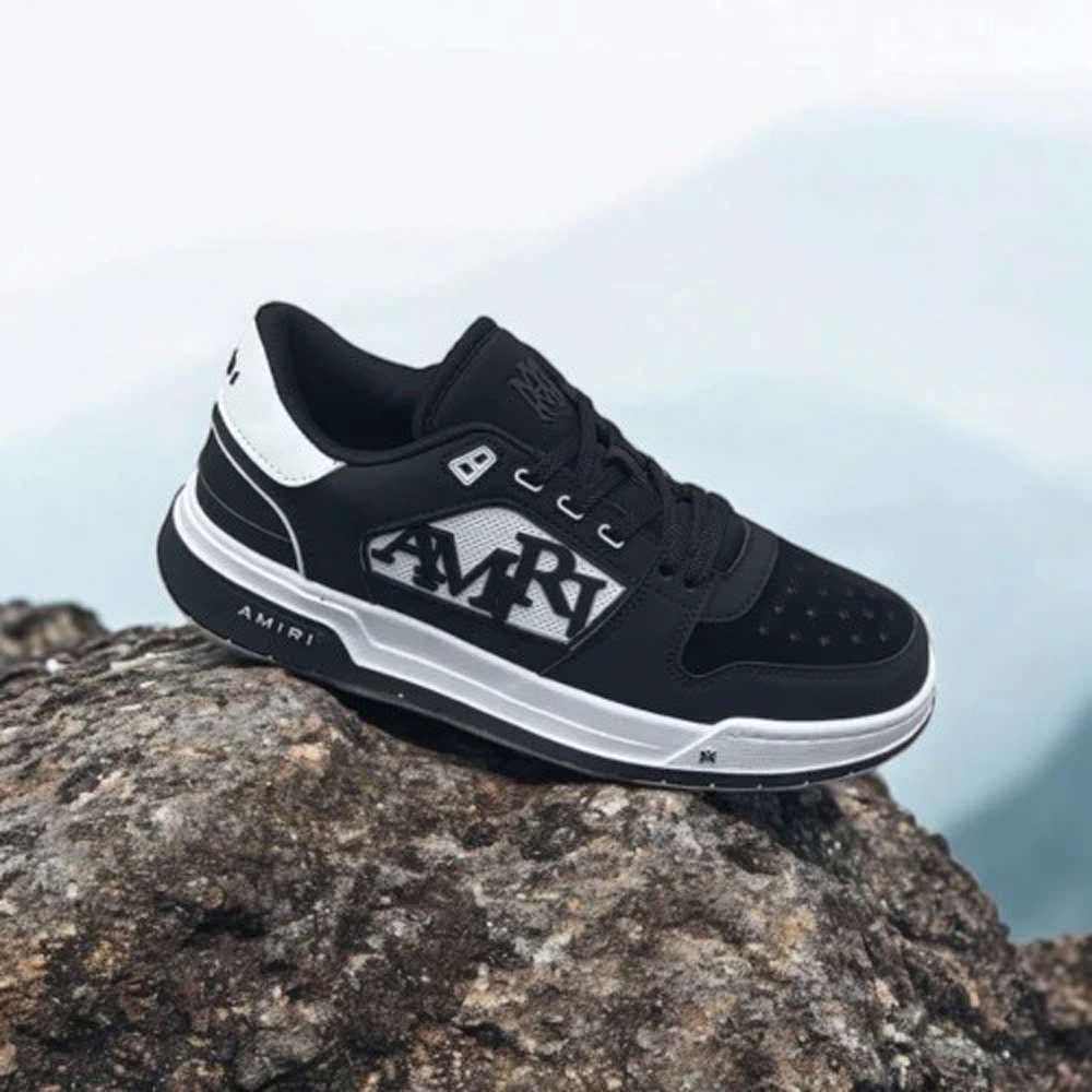 Amiri Classic Low Top Sneaker Black White