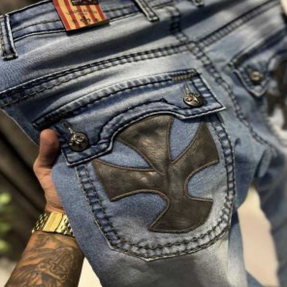 LAGUNA BEACH SKY BLUE DENIM STRAIGHT FIT