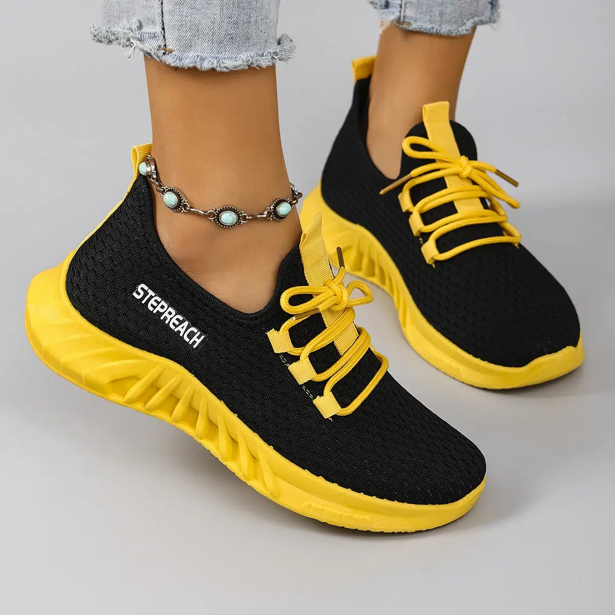 Women's Summer Breathable Mesh Flat Shoes, Women's Shoes, Casual Sneakers Shoes, Clearance Free Shipping