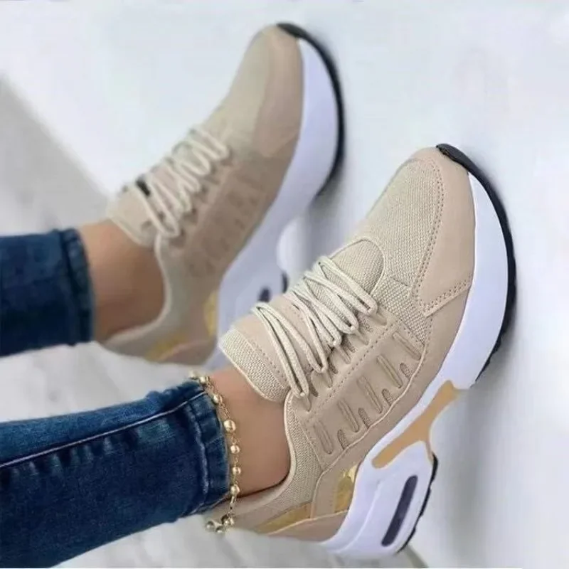 Sneakers 2024 New Fashion Wedge Platform